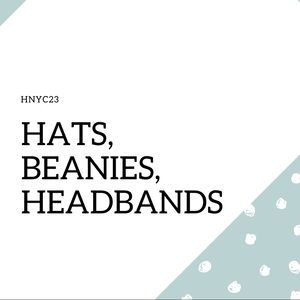 Hats, beanies and headbands!
